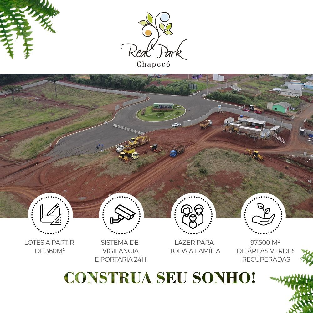 Lote/Terreno de 360m² no bairro Santos Dumont, em Chapecó | Eu Corretor