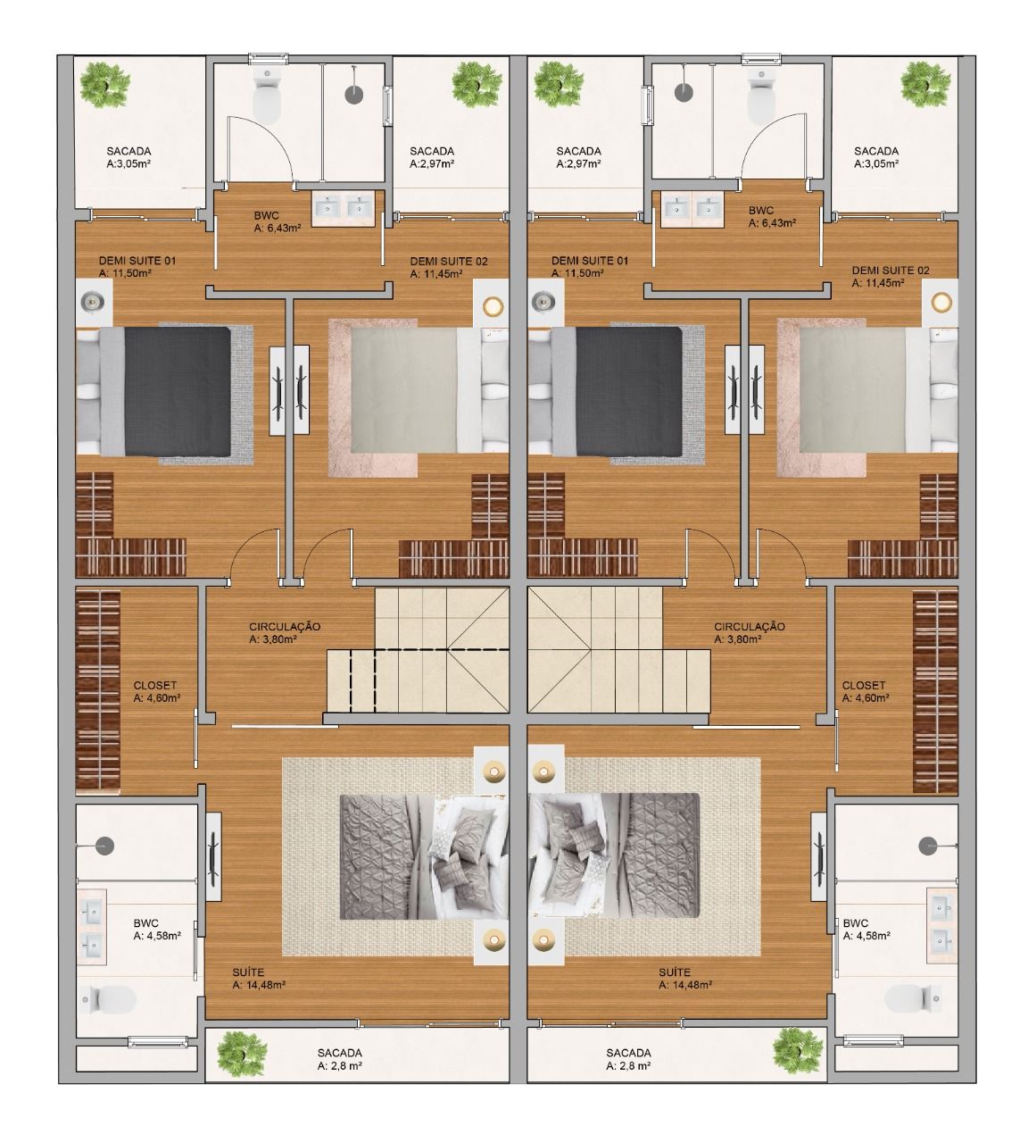 Sobrado de 2 quartos, 159m² no bairro Paraíso, em Chapecó | Eu Corretor
