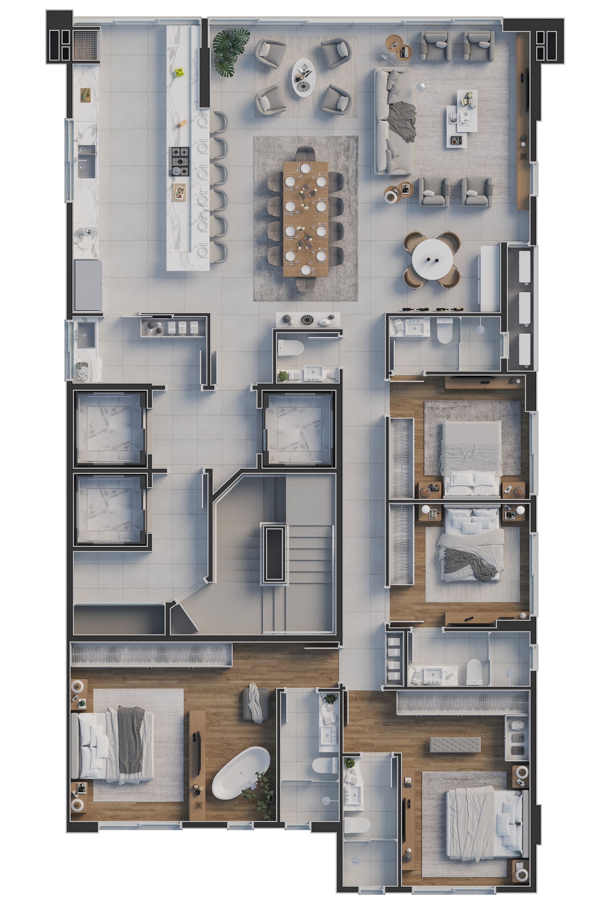Apartamento de 188m² no bairro Centro, em Balneário Camboriú | Eu Corretor