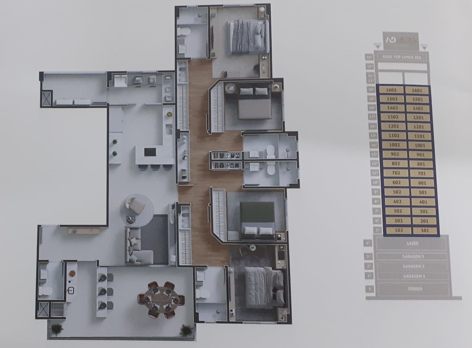 Apartamento de 138m² no bairro Centro, em Balneário Camboriú | Eu Corretor