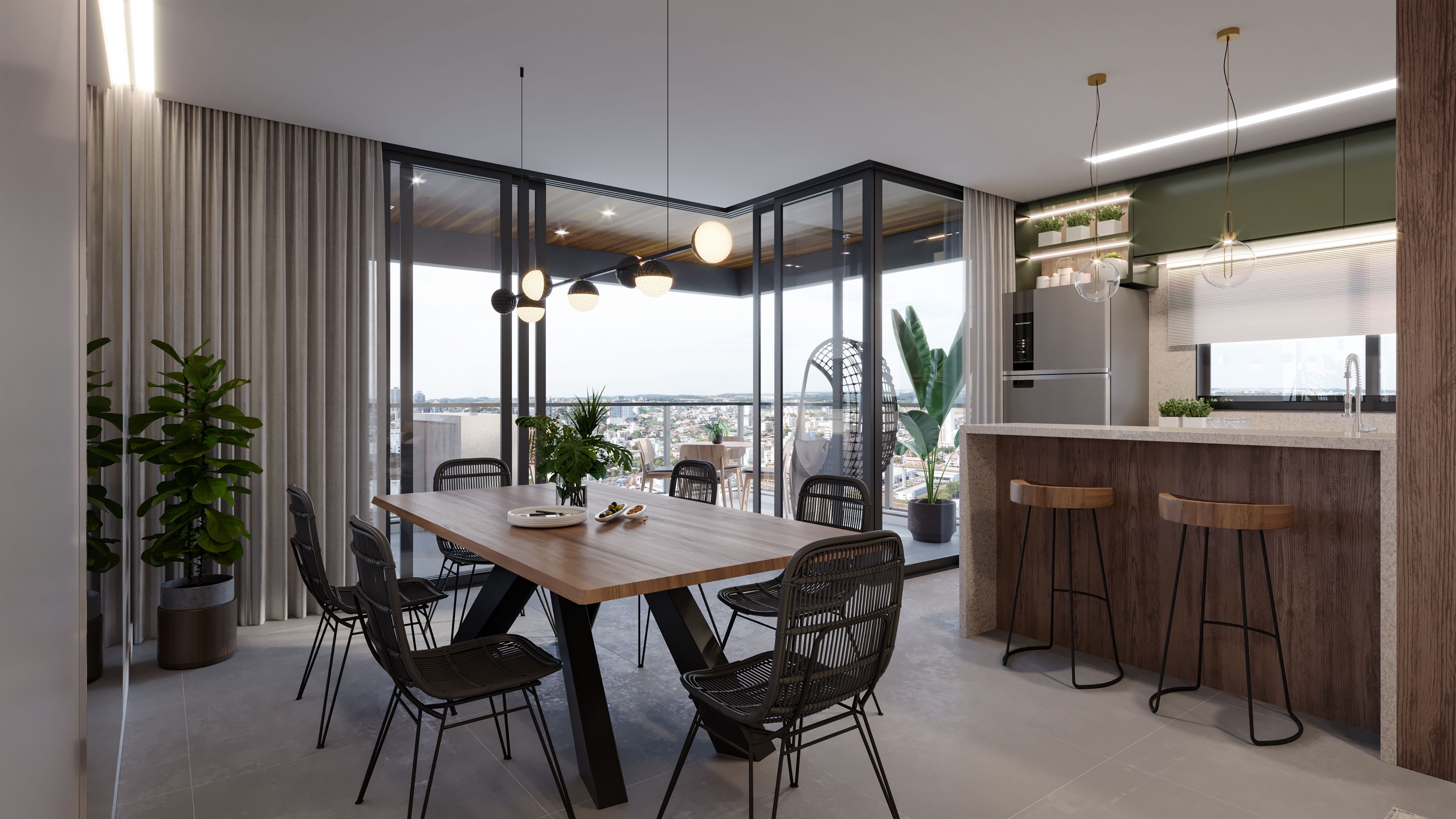 Apartamento de 113m² no bairro Centro, em Chapecó | Eu Corretor