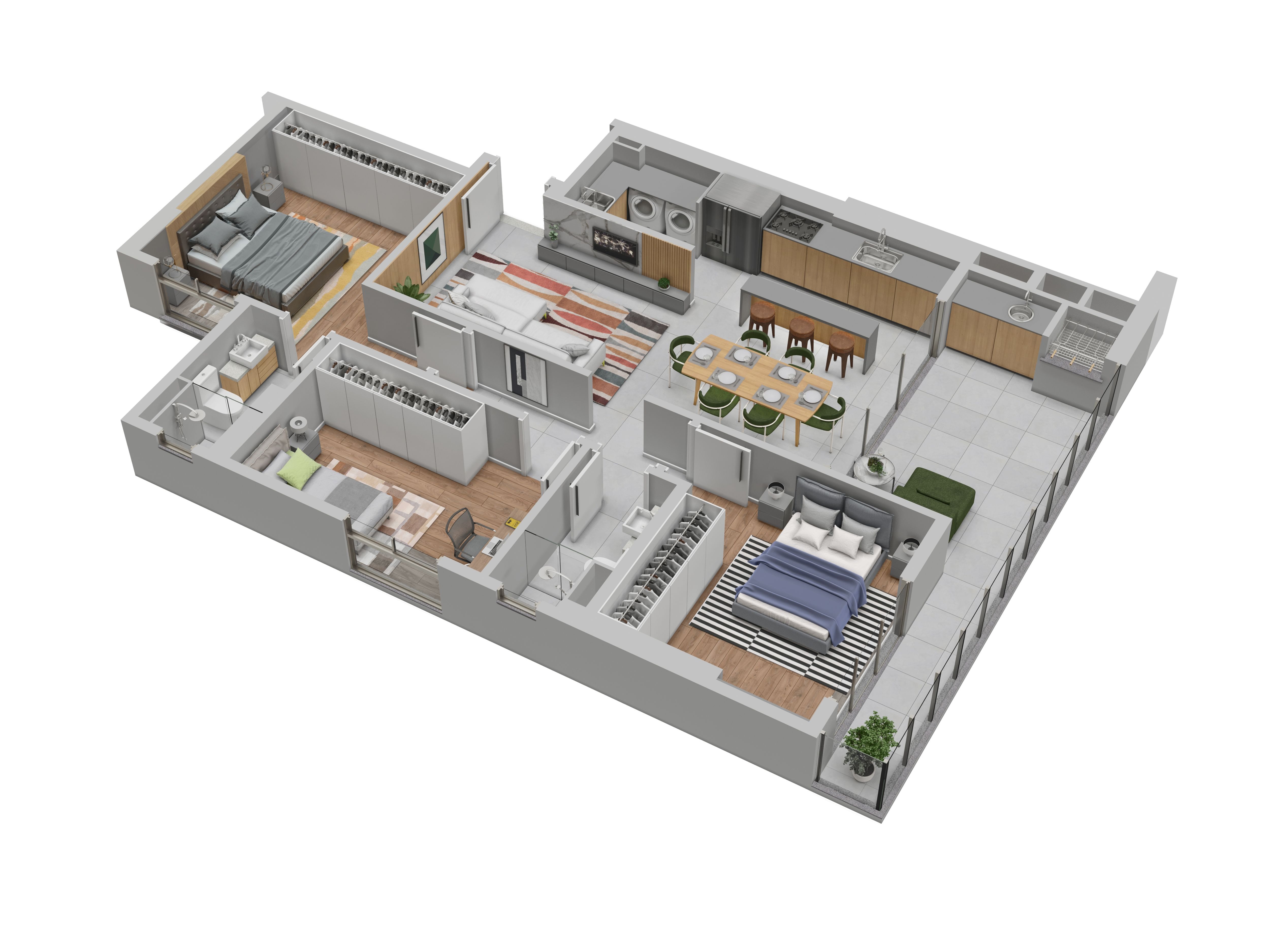 Apartamento de 2 quartos, 108m² no bairro Centro, em Chapecó | Eu Corretor