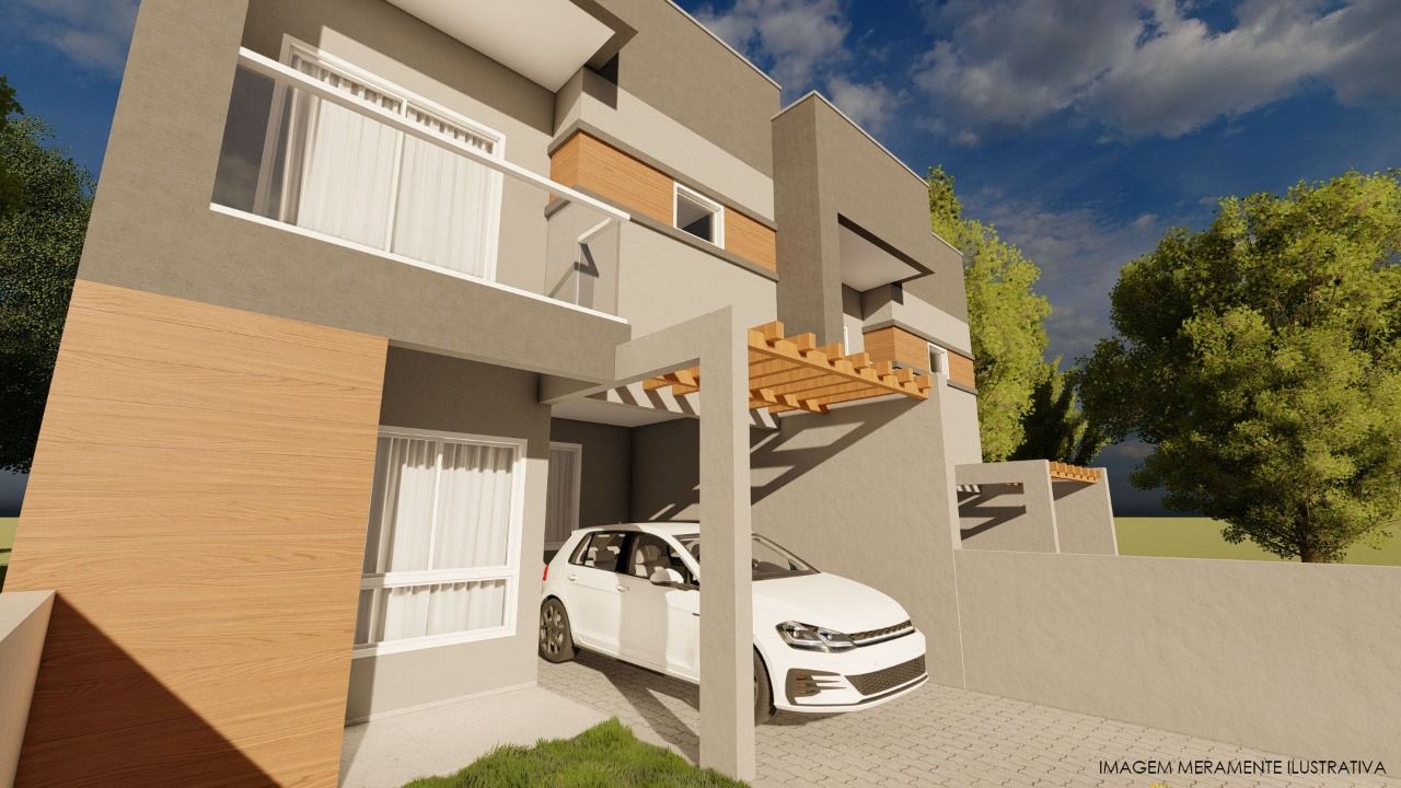 Sobrado de 95m² no bairro Desbravador, em Chapecó | Eu Corretor