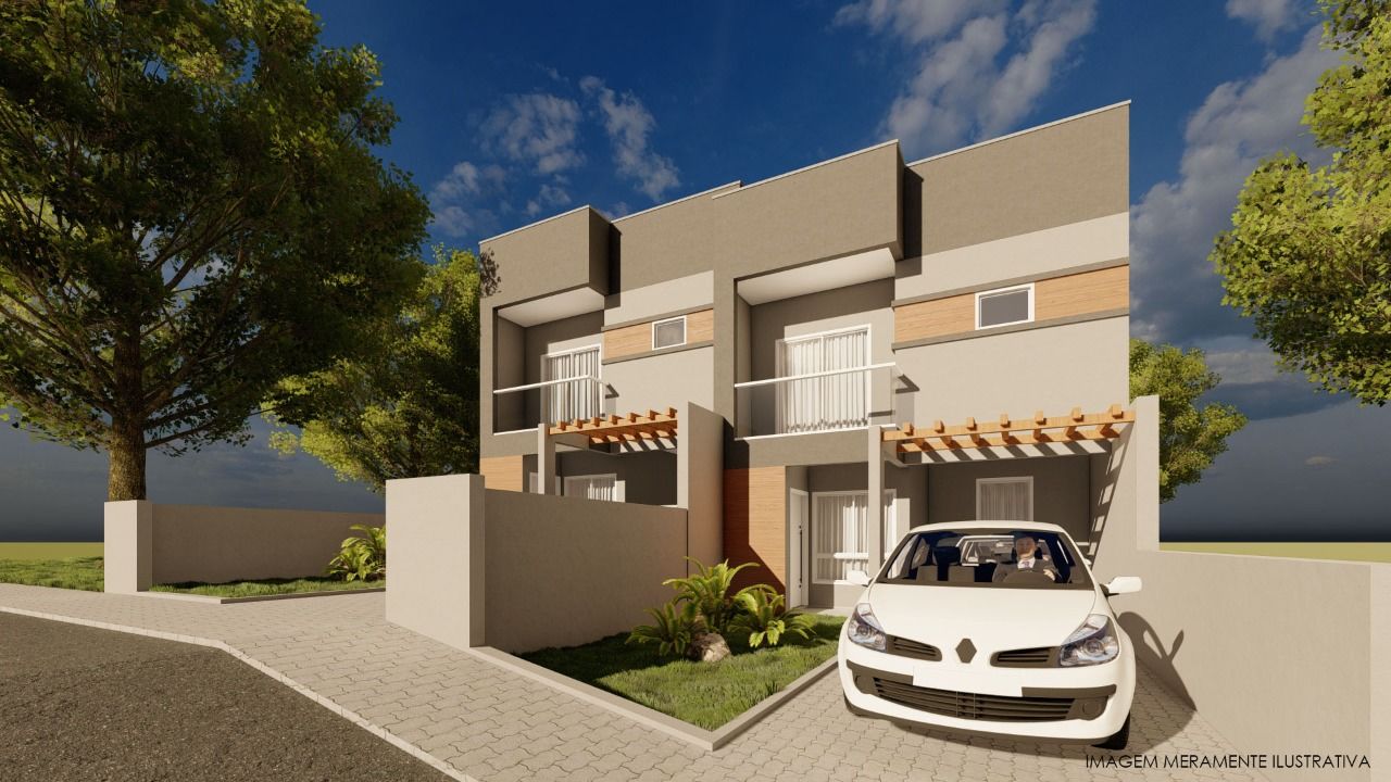 Sobrado de 95m² no bairro Desbravador, em Chapecó | Eu Corretor