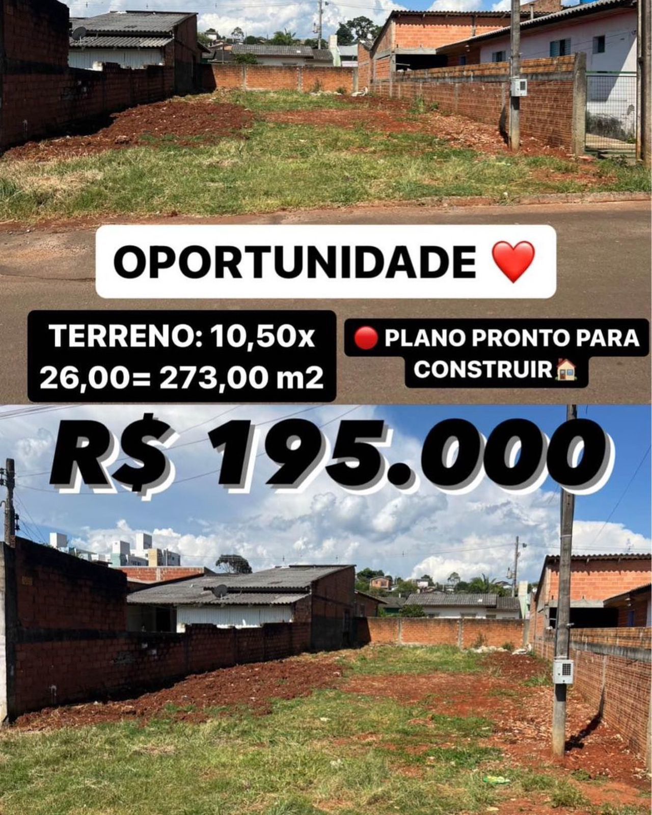 Lote/Terreno de 1 quarto, no bairro Maria Goretti, em Chapecó | Eu Corretor