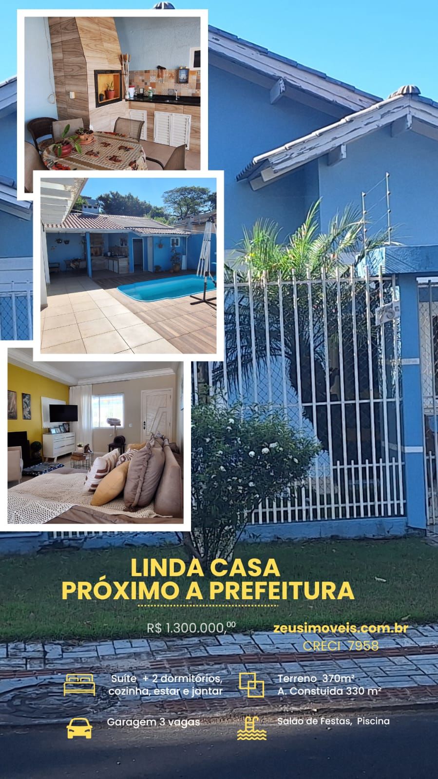 Casa de 2 quartos, 140m² no bairro Centro, em Chapecó | Eu Corretor