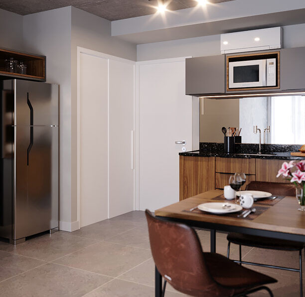Apartamento de 63m² no bairro Santa Maria, em Chapecó | Eu Corretor